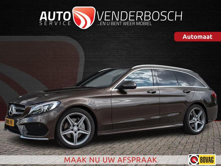 Mercedes-Benz C-klasse Estate 180 Prestige 156pk AMG | Elekt, Auto's, Mercedes-Benz, Bedrijf, Te koop, C-Klasse, ABS, Airbags