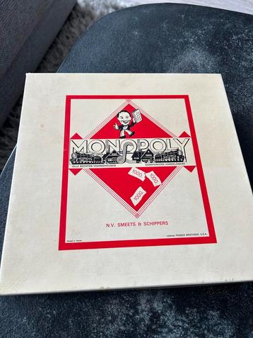 Vintage Monopoly Bordspel beschikbaar voor biedingen