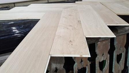 VISGRAAT VLOEREN CHEVRON HONGAARSE PUNT VLOER ECHT HOUT!!!, Huis en Inrichting, Stoffering | Vloerbedekking, Nieuw, 75 m² of meer