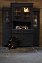 Buffetkast vintage winter Cottage, Huis en Inrichting, Ophalen, 200 cm of meer, 150 tot 200 cm, Zo goed als nieuw