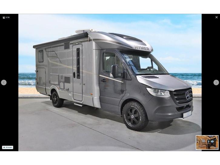 Hymer B-MCT 680 (1029878), Caravans en Kamperen, Campers, Particulier, tot en met 3, Half-integraal, Hymer, Overige merken, Diesel