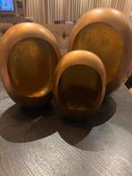 Woondecoratie egg windlichten set, Ophalen of Verzenden, Zo goed als nieuw