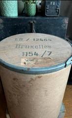 Belgische industriele kartonnen ton, Ophalen of Verzenden