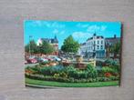 Roosendaal, Stationsplein/auto/fontein, Verzenden, 1980 tot heden, Gelopen, Noord-Brabant