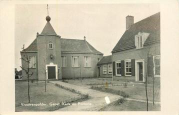 (378-351-005) Vrouwenpolder Geref Kerk en Pastorie beschikbaar voor biedingen
