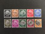 Duitse postzegels 1933 1934 - Hindenburg, Ophalen of Verzenden, Duitse Keizerrijk, Gestempeld