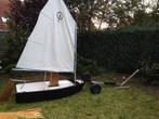 Optimist plus fietskar, Watersport en Boten, Open zeilboten, Ophalen, Geen motor, Gebruikt, Optimist