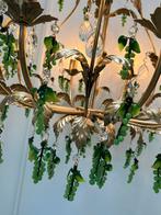 XL Murano grote groene druiven kroonluchter hanglamp kristal, Huis en Inrichting, Lampen | Kroonluchters, Ophalen of Verzenden