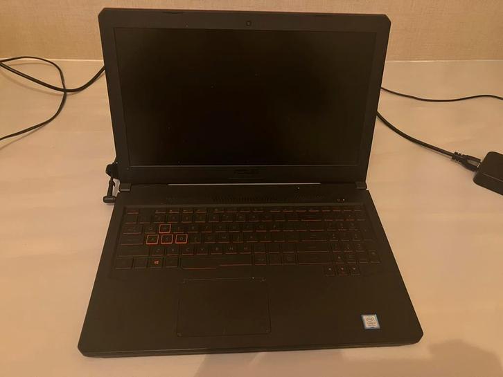 Asus TUF gaming FX504G, Computers en Software, Windows Laptops, Zo goed als nieuw, 15 inch, SSD, 2 tot 3 Ghz, 16 GB, Qwerty, Met videokaart