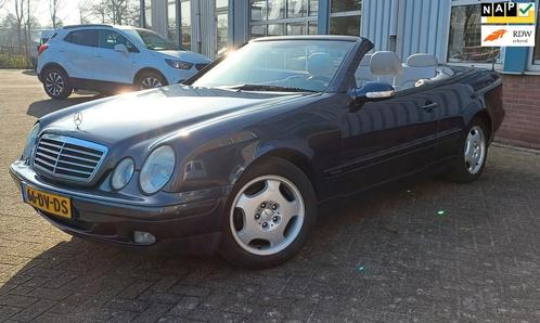 Mercedes-Benz CLK-klasse Cabrio 200 Elegance youngtimer, Auto's, Oldtimers, Bedrijf, Te koop, ABS, Airbags, Airconditioning, Alarm