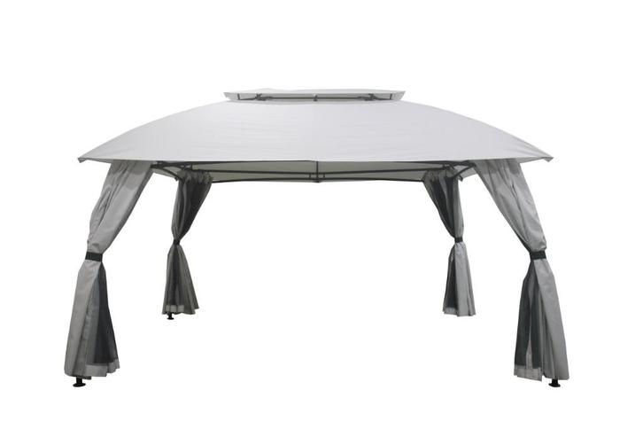 UITVERKOOP! OP=OP! Tuinpaviljoen 3x4m Nevada Stone Grey, Tuin en Terras, Partytenten, Nieuw, Paviljoen, 2 meter of meer, Minder dan 5 meter