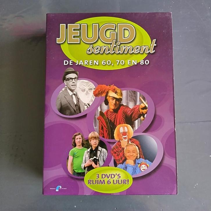 B2-1) Jeugd Sentiment jaren 60 70 & 80 - box, Cd's en Dvd's, Dvd's | Tv en Series, Zo goed als nieuw, Overige genres, Boxset, Alle leeftijden