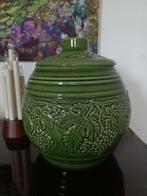 Groene Rumtopf GDR 025, Gebruikt, Aardewerk of Porselein, Ophalen of Verzenden, Minder dan 50 cm