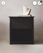 2x Zara Home Essenhouten nachtkastjes, Huis en Inrichting, Ophalen of Verzenden, Zo goed als nieuw, 65 cm of meer, 70 cm of meer