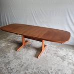 Skovby vintage jaren 60 Deense uitschuifbare eettafel teak, Antiek en Kunst, Ophalen of Verzenden