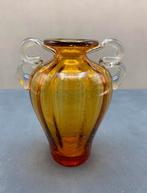 prachtig vintage glazen murano vaasje, Ophalen of Verzenden