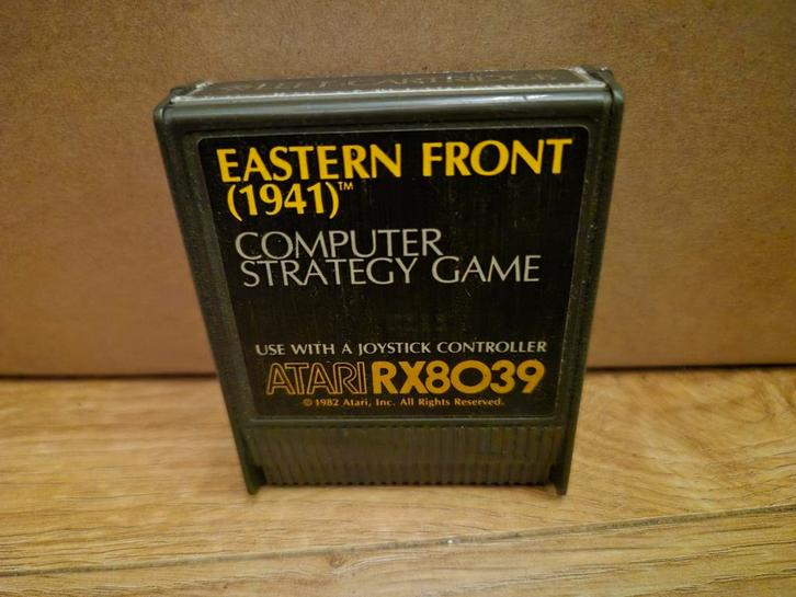 Eastern Front 1941 Atari XL/XE, Spelcomputers en Games, Games | Atari, Zo goed als nieuw, Atari Jaguar, Racen en Vliegen, 1 speler