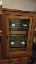 Teakhout vogelkooi, Dieren en Toebehoren, Vogels | Hokken en Kooien, Ophalen, Hout, Vogelkooi