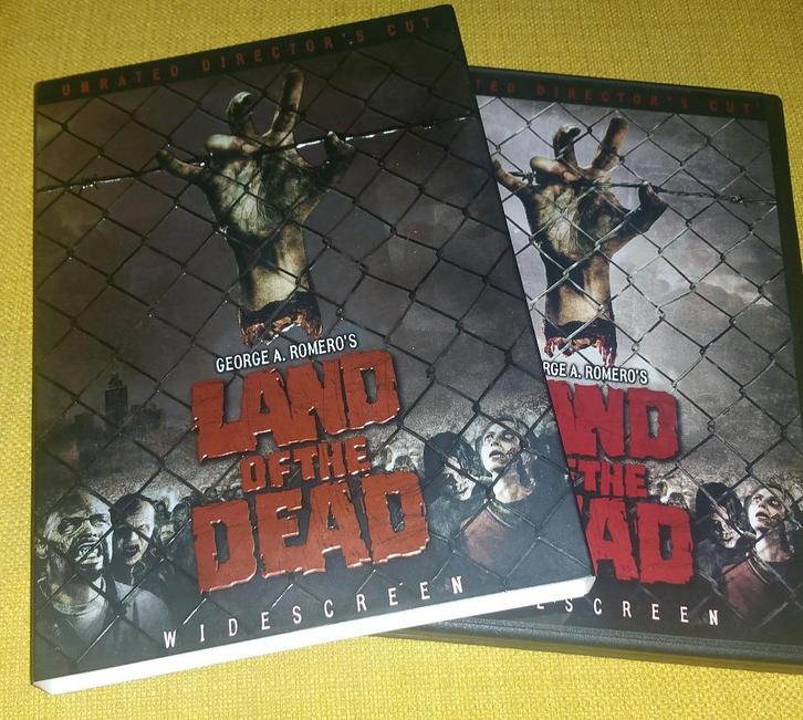 Land Of The Dead - George A. Romero dvd. Zombies, Cd's en Dvd's, Blu-ray, Zo goed als nieuw, Horror, Ophalen of Verzenden