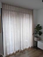 Linnen Inbetween Gordijnen (Dubbele Plooi) - 225cm x 256cm, Huis en Inrichting, Stoffering | Gordijnen en Lamellen, 200 cm of meer