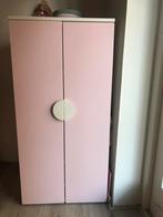 Kinderkast Roze + deuren + 4 planken PLATSA, Ophalen, Met deur(en), 100 tot 150 cm, 50 tot 100 cm