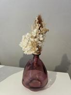 Vaasje met droogbloemen, Dassenburcht 60, 6191LE Beek, Nieuw, Ophalen of Verzenden, Handmade by QUBO