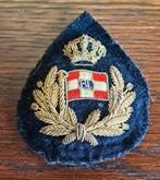 Rotterdamse Loydd RL pet embleem van kapitein, stuurman, wtk, Verzamelen, Scheepvaart, Ophalen of Verzenden, Gebruikt, Motorboot