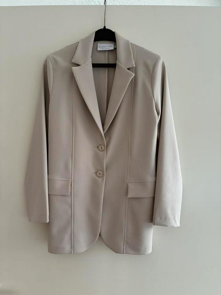 Jasje / Colbert ( Helena Hart ️ nieuw ), Kleding | Dames, Jasjes, Kostuums en Pakken, Nieuw, Jasje, Maat 36 (S), Beige, Ophalen of Verzenden
