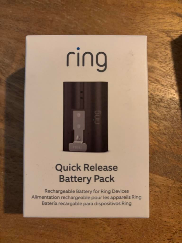 Ring Accu, Telecommunicatie, Mobiele telefoons | Batterijen en Accu's, Ophalen of Verzenden, Zo goed als nieuw, Overige merken