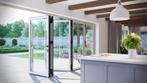 Vouwwendeuren van Reynaers & Aluprof – 2 of 3 glaslatten, Doe-het-zelf en Verbouw, Verzenden, 225 cm of meer, Inclusief glas, Nieuw