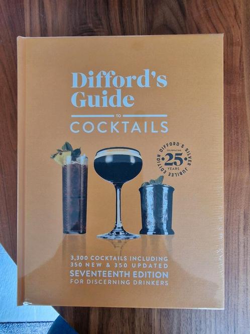 Difford's Guide to Cocktails - 17th Edition, Boeken, Kookboeken, Nieuw, Overige typen, Overige gebieden, Ophalen of Verzenden