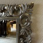 Barok Spiegel - houten lijst - zilver - 140 x 70cm-TTM Wonen, TTM Wonen, Meubels – (Perzische) Tapijten en Woonaccessoires, Nieuw