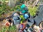 Bloempotten, Tuin en Terras, Bloempotten, Ophalen, Rond, Zo goed als nieuw, Minder dan 25 cm