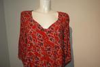 BA&SH leuke rode top in printje knopen voorkant 3/40, Kleding | Dames, Maat 38/40 (M), Verzenden, Zo goed als nieuw, Ba&sh