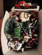 Doos vol met kerst poppetjes en auto's, Ophalen, Gebruikt