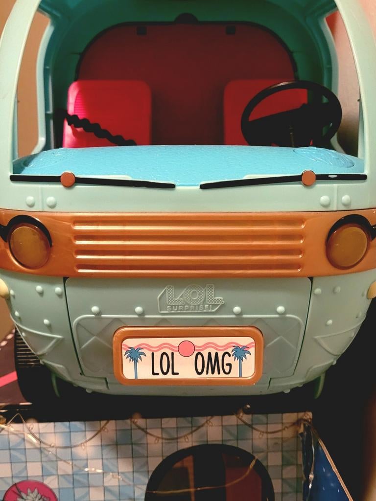 LOL Camper & Huis met Accessoires, Kinderen en Baby's, Speelgoed | Poppenhuizen, Ophalen, Gebruikt, Poppenhuis