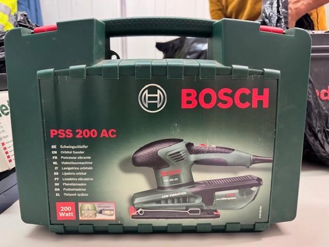 Bosch PSS 200 A-C Schuurmachine - Nieuw!, Doe-het-zelf en Verbouw, Gereedschap | Schuurmachines, Nieuw, Vlakschuurmachine, Minder dan 600 watt