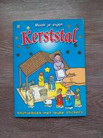 Maak je eigen kerstal  / knutselboek, Ophalen of Verzenden, Zo goed als nieuw