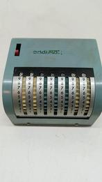 Addimat vintage calculator – jaren ‘50/’60 rekenmachine, Ophalen of Verzenden, Gebruikt