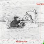 Stempel House mouse,  Kerstbal Parachute, Ophalen of Verzenden, Nieuw, Clearstamp