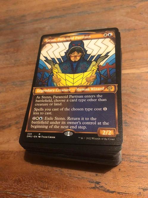 Mtg commander deck, Hobby en Vrije tijd, Verzamelkaartspellen | Magic the Gathering, Zo goed als nieuw, Speeldeck, Ophalen of Verzenden