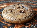 Mooi antiek Oosters fabeldier amulet van jade 5,2 cm., Antiek en Kunst, Ophalen of Verzenden