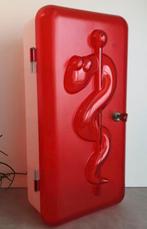 Medicijnkastje met Esculaap ( Rood ), Minder dan 50 cm, Overige typen, Ophalen of Verzenden, Minder dan 25 cm