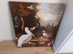 Oude Meester Schilderij met Vogels, Antiek en Kunst, Ophalen