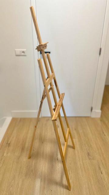Houten Schildersezel - 1,5m beschikbaar voor biedingen