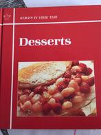 2 kookboeken (desserts + gebak), Boeken, Diverse auteurs, Ophalen of Verzenden, Zo goed als nieuw, Taart, Gebak en Desserts