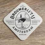 Brouwerij ‘t IJ Amsterdam, bierviltje Nederlands 2, Ophalen of Verzenden, Nieuw, Viltje(s), Overige merken