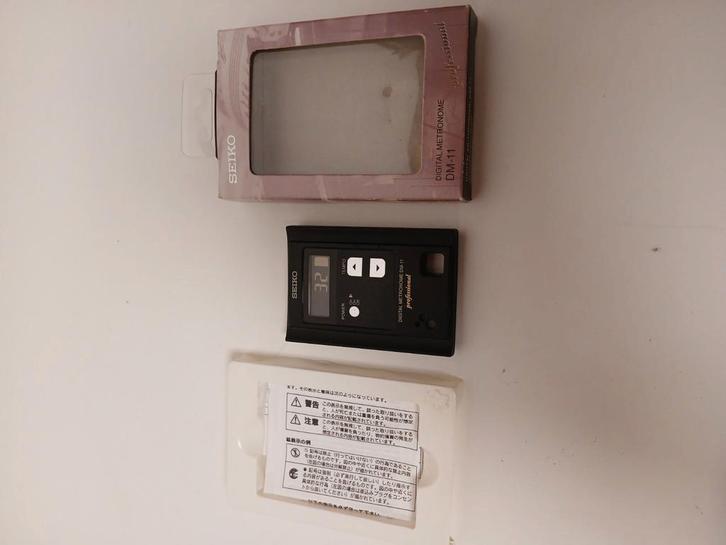 Seiko dm-11 digitale metronoom, Muziek en Instrumenten, Overige Muziek en Instrumenten, Zo goed als nieuw, Ophalen of Verzenden