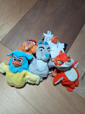 Fabeltjeskrant Handpoppen Set beschikbaar voor biedingen