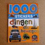Stickerboek: 1000 stickers - dingen die bewegen, Ophalen of Verzenden, Nieuw, Meerdere stickers